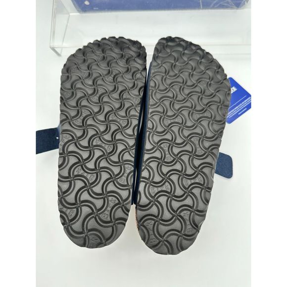 NEW Birkenstock Unisex Arizona Blue Leather Sandal 41 (10-10.5) R EU BI24 - Picture 7 of 8